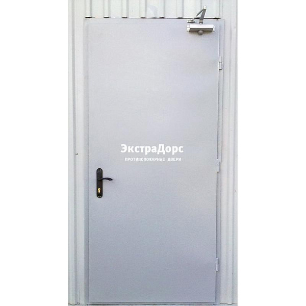 Противопожарная дверь EI 30 3 типа белая металлическая в Пушкино  купить