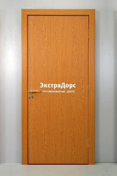 Противопожарная дверь с мдф медовый дуб в Пушкино  купить