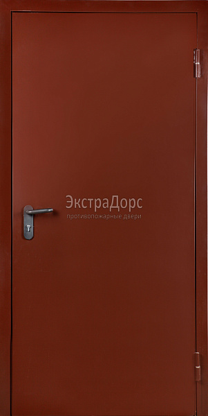 Противопожарная дверь EI 45 дымогазонепроницаемая металлическая однопольная в Пушкино  купить
