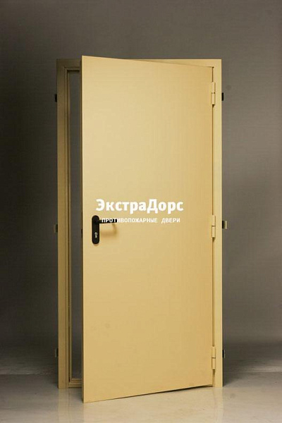 Дверь глухая противопожарная EI 30 ДМП желтая в Пушкино  купить