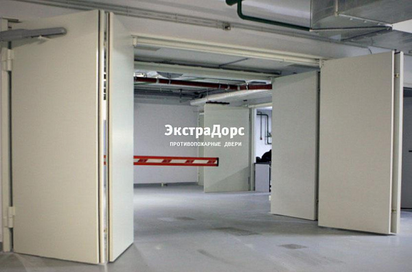 Складывающиеся автоматические противопожарные ворота в Пушкино  купить