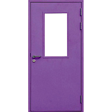 Противопожарная дверь для общественных зданий ei-60 фиолетовая